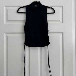 Zara Turtle Neck Top with Side Ties